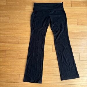 Vintage Mossimo y2k fold over waist yoga flares